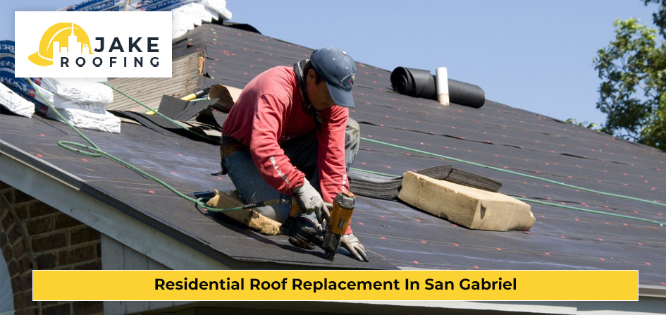 Residential Roof Replacement In San Gabriel