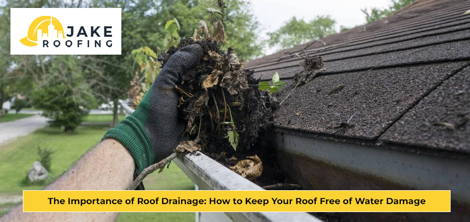 Regular Gutter Cleaning for Effective Roof Drainage Worker cleaning roof gutters to prevent water damage